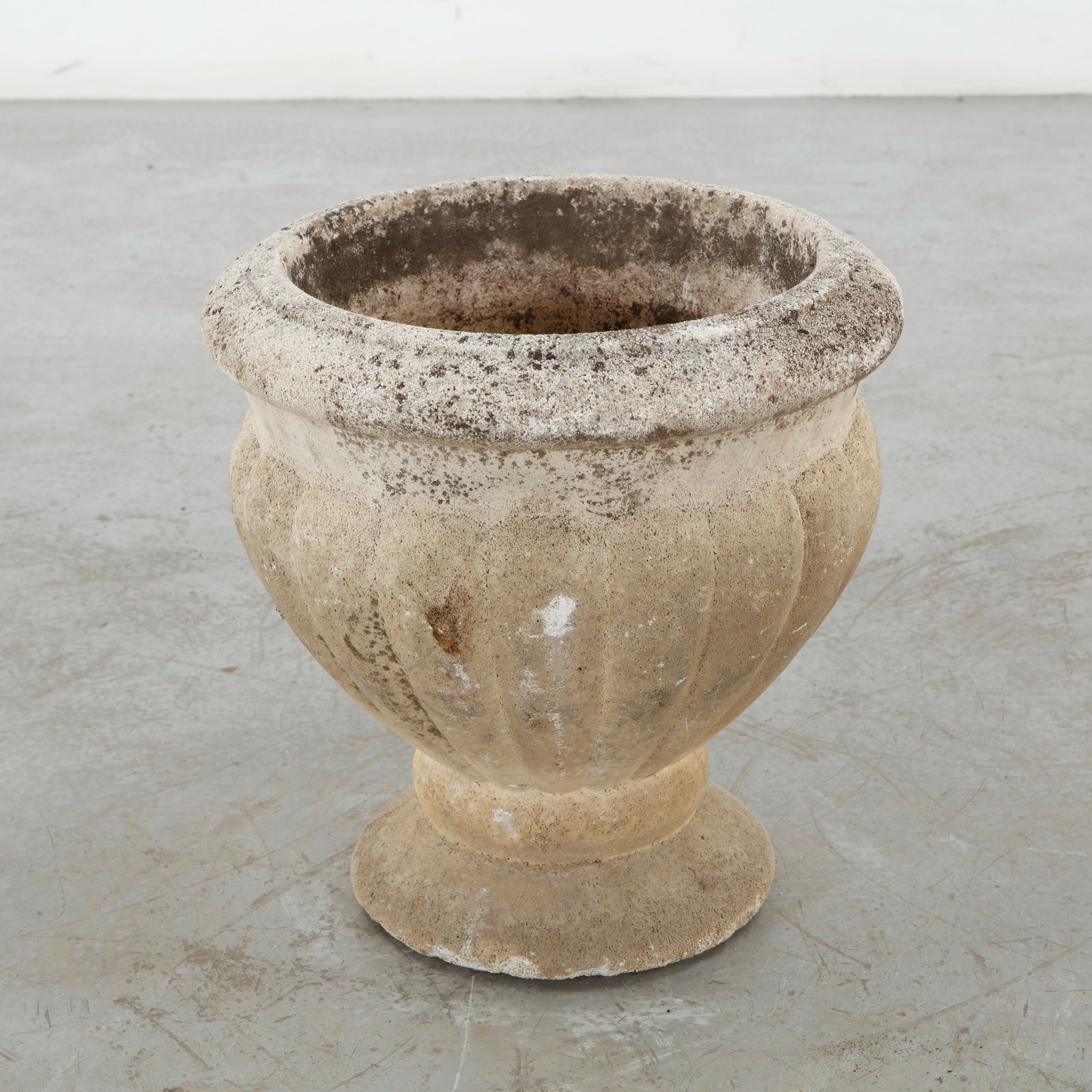 Cast Stone Urn Planter, 1960s - 4