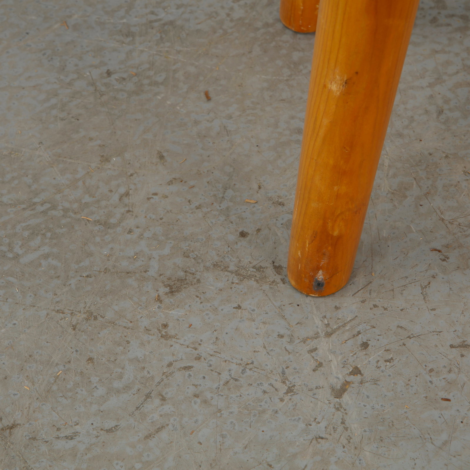 Primitive Wooden Stool, 1960s - 10