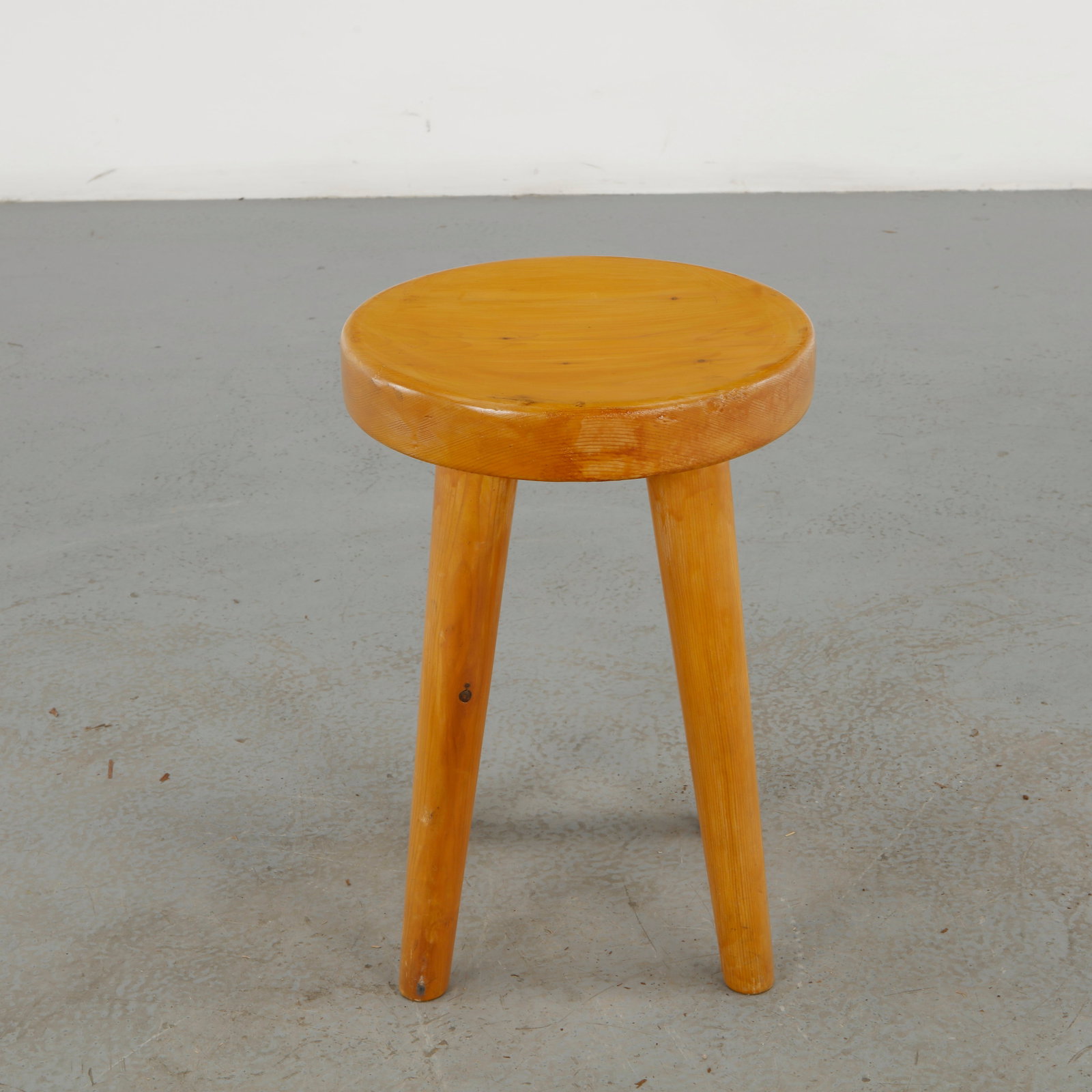 Primitive Wooden Stool, 1960s - 6