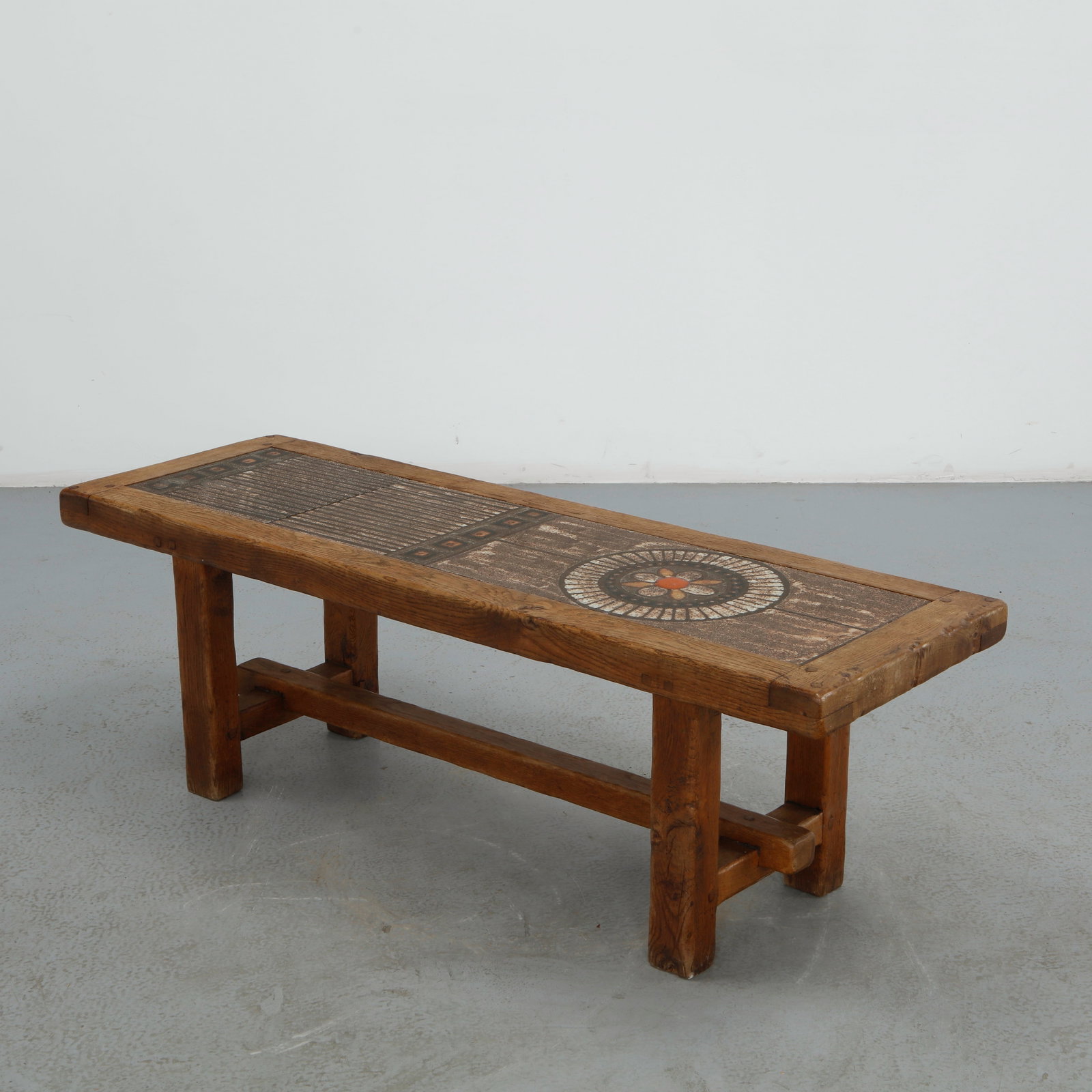Brutalist Ceramic Coffee Table in the style of Roger Capron, 1960s (1 of 15)