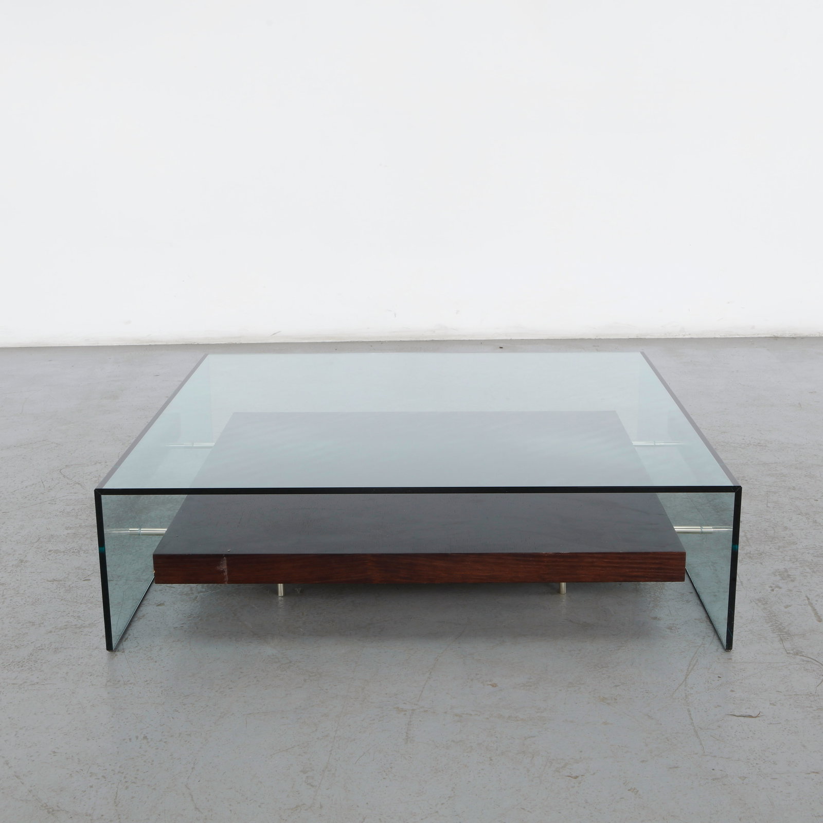 Glassissimo, two-tiered Graffetta Coffee Table - 2