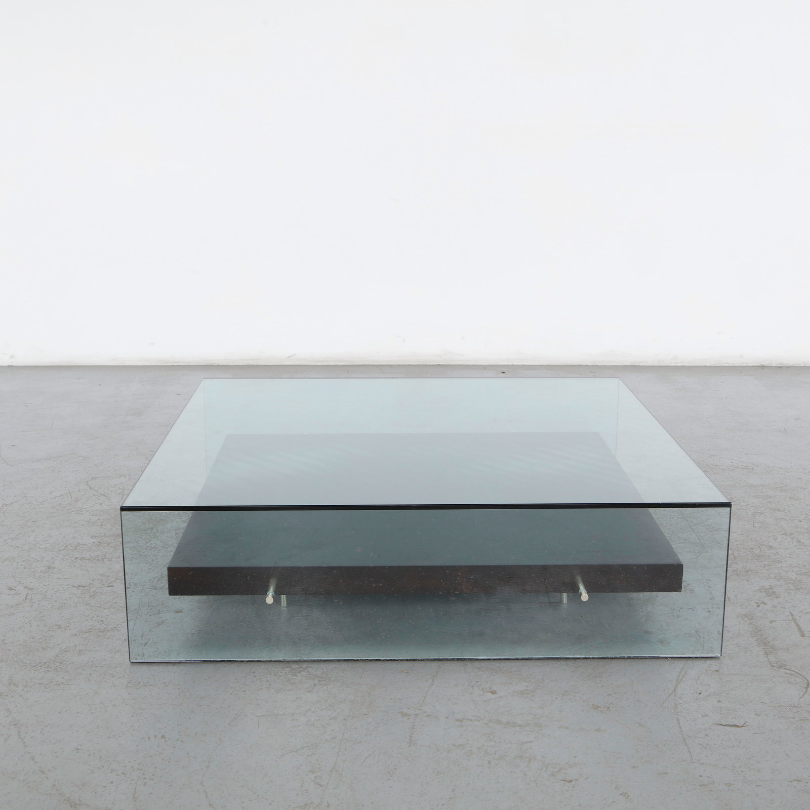 Glassissimo, two-tiered Graffetta Coffee Table - 4