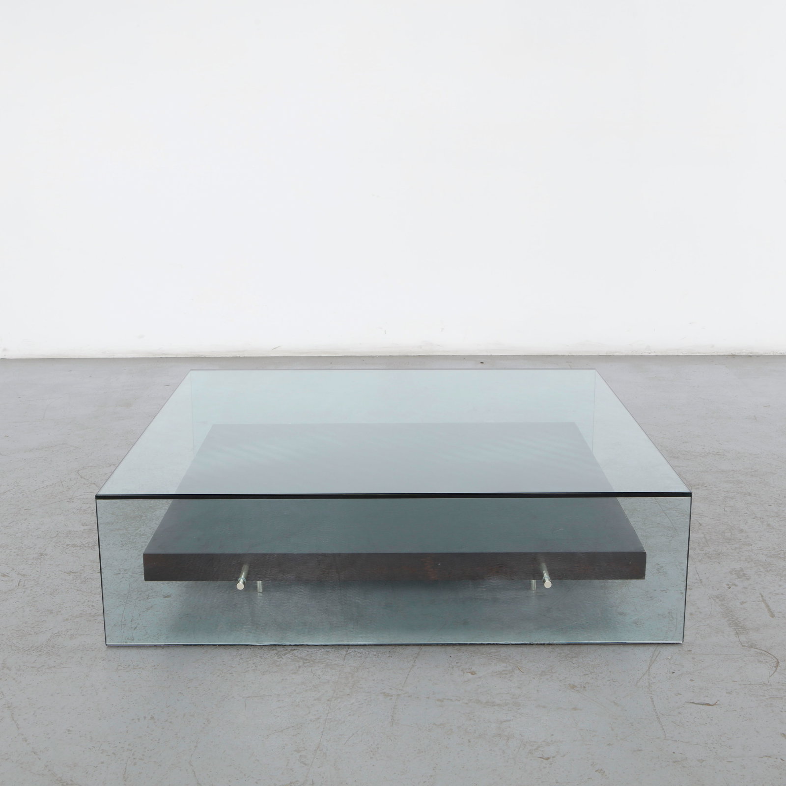 Glassissimo, two-tiered Graffetta Coffee Table - 5