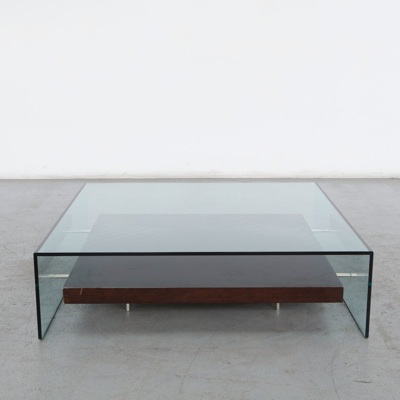 Glassissimo, two-tiered Graffetta Coffee Table - 6
