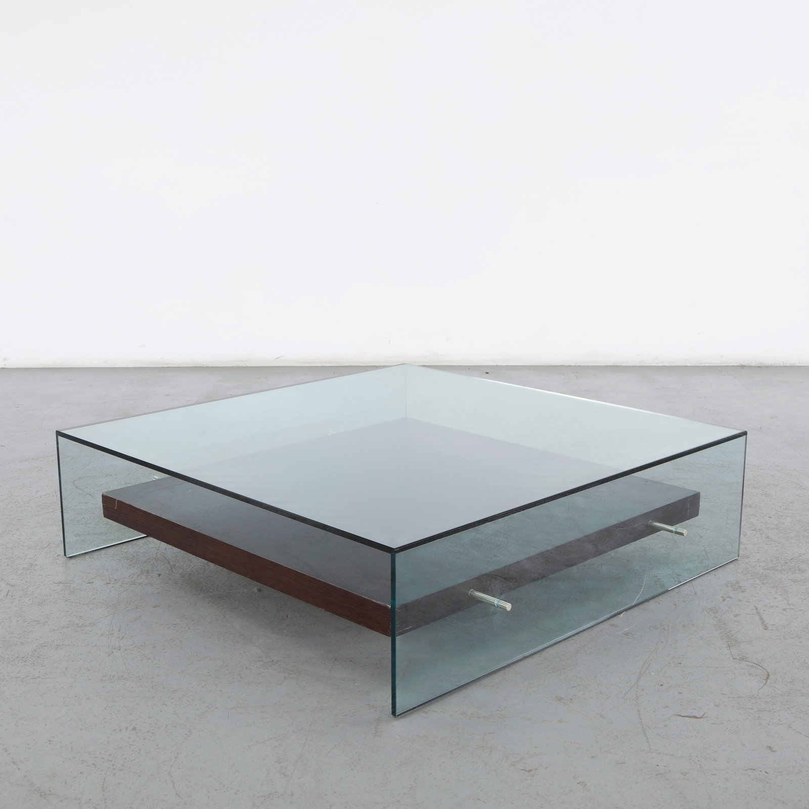 Glassissimo, two-tiered Graffetta Coffee Table - 7