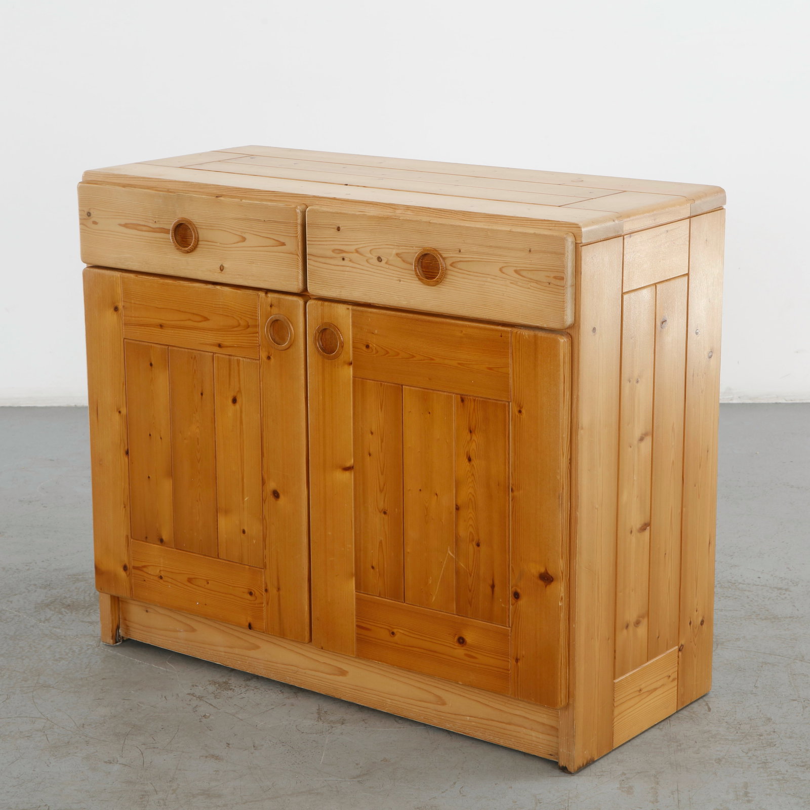 Charlotte Periand for Les Arcs 1600, Pine Sideboard, 1960s (1 of 15)