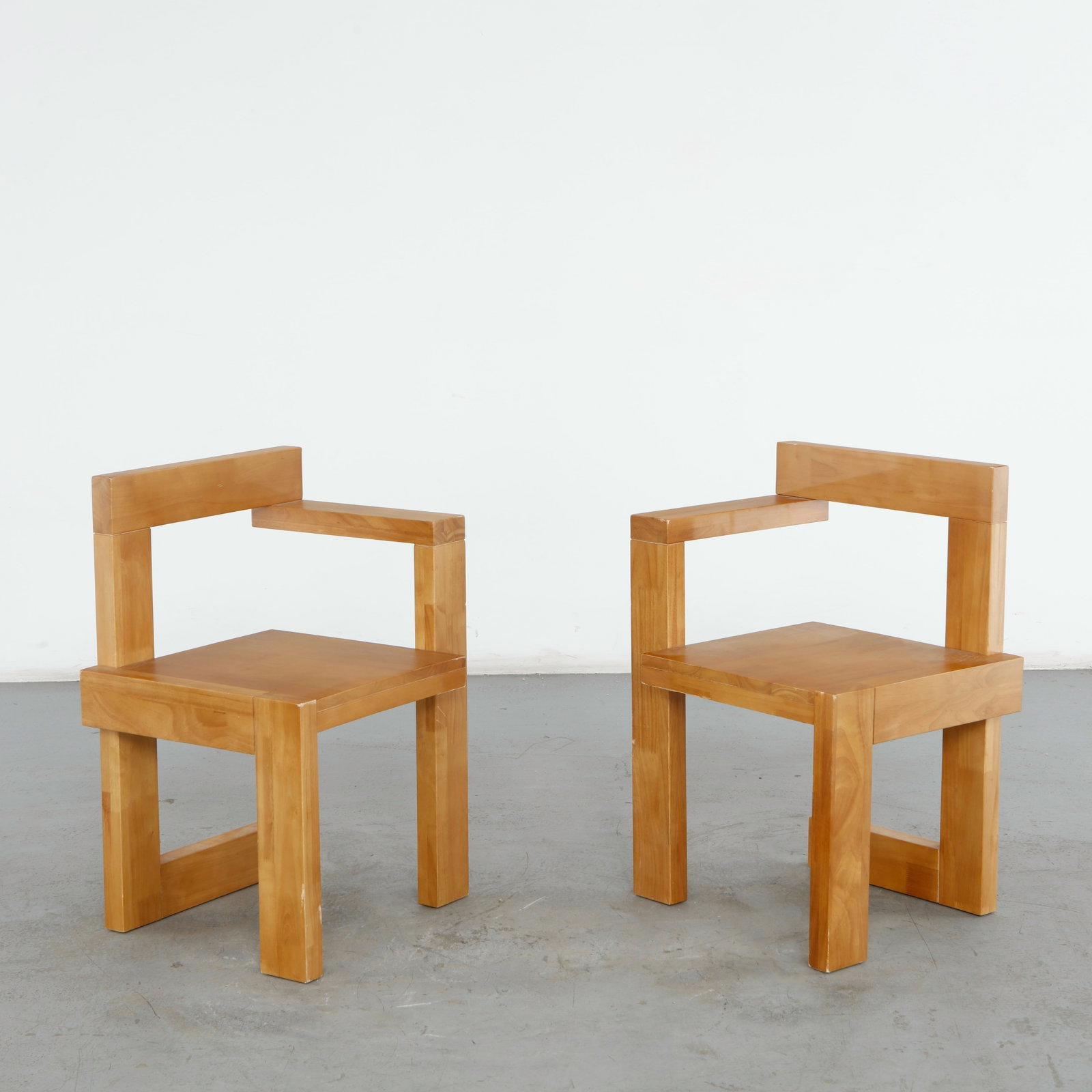 Pair of Gerrit Rietveld Steltman Chairs, Netherlands, 1963 (1 of 20)