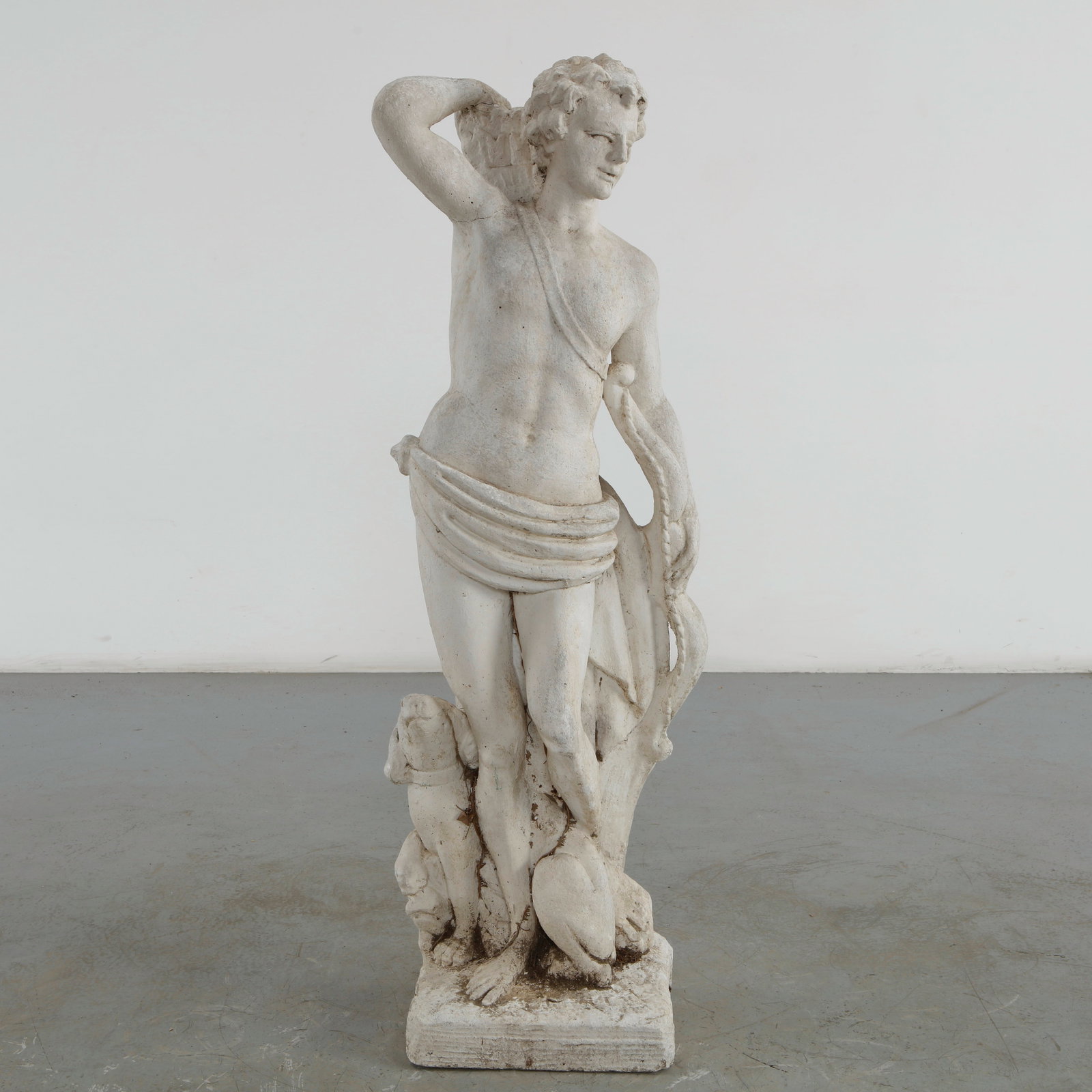 Classical Hunter Garden Statue, 1960s (1 of 17)