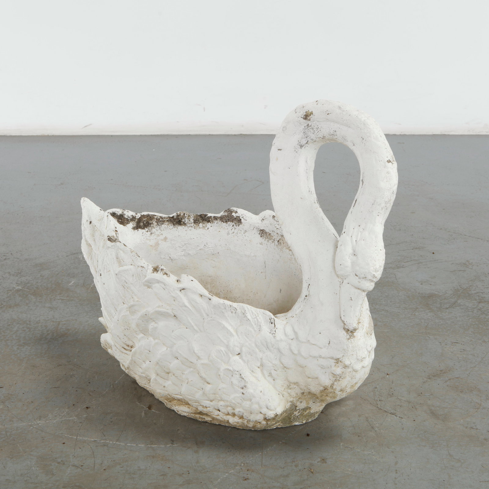 Concrete Swan Planter, 1960s (1 of 15)