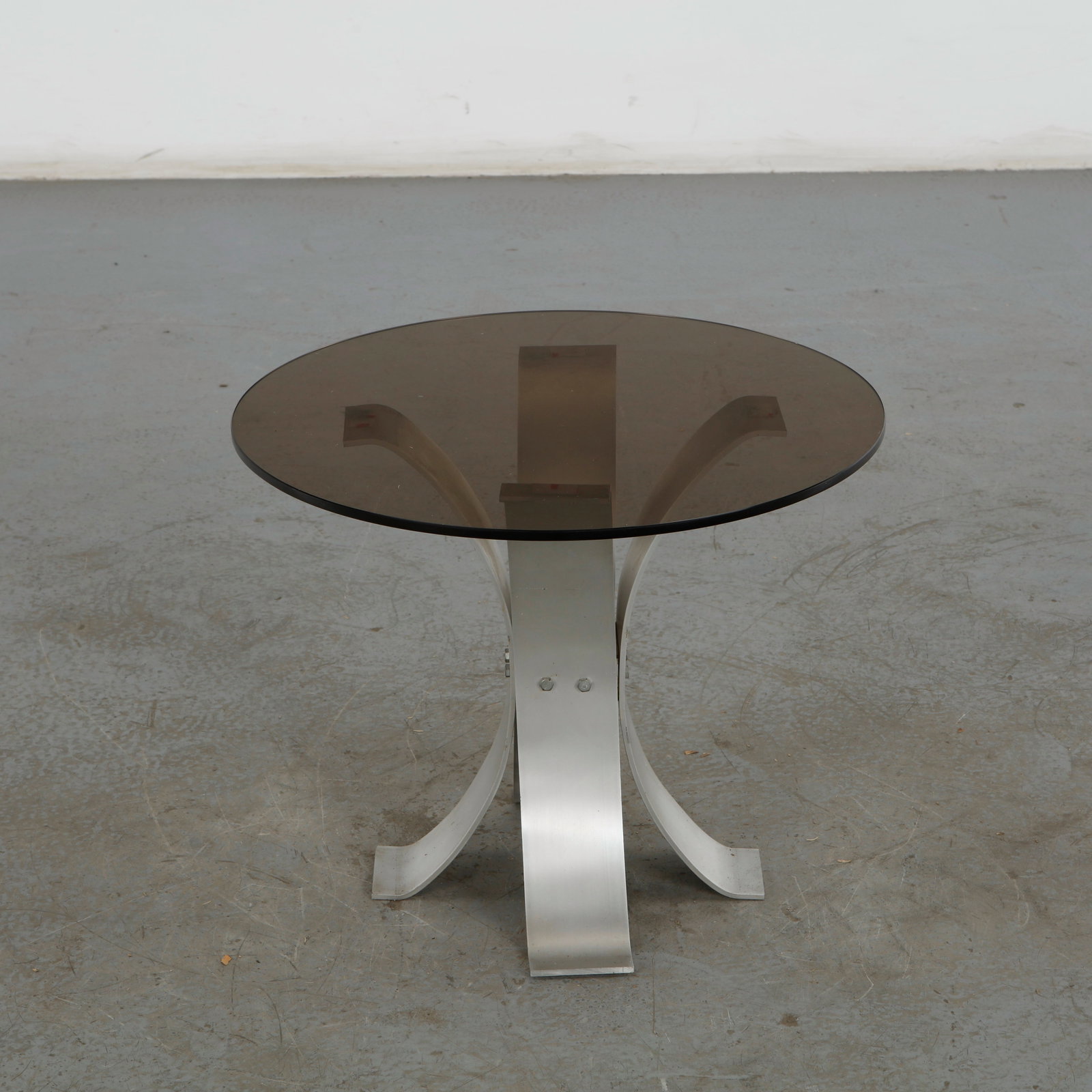 Metal and Glass Coffee Table in the Style of Osvaldo Borsani, 1960s (1 of 13)
