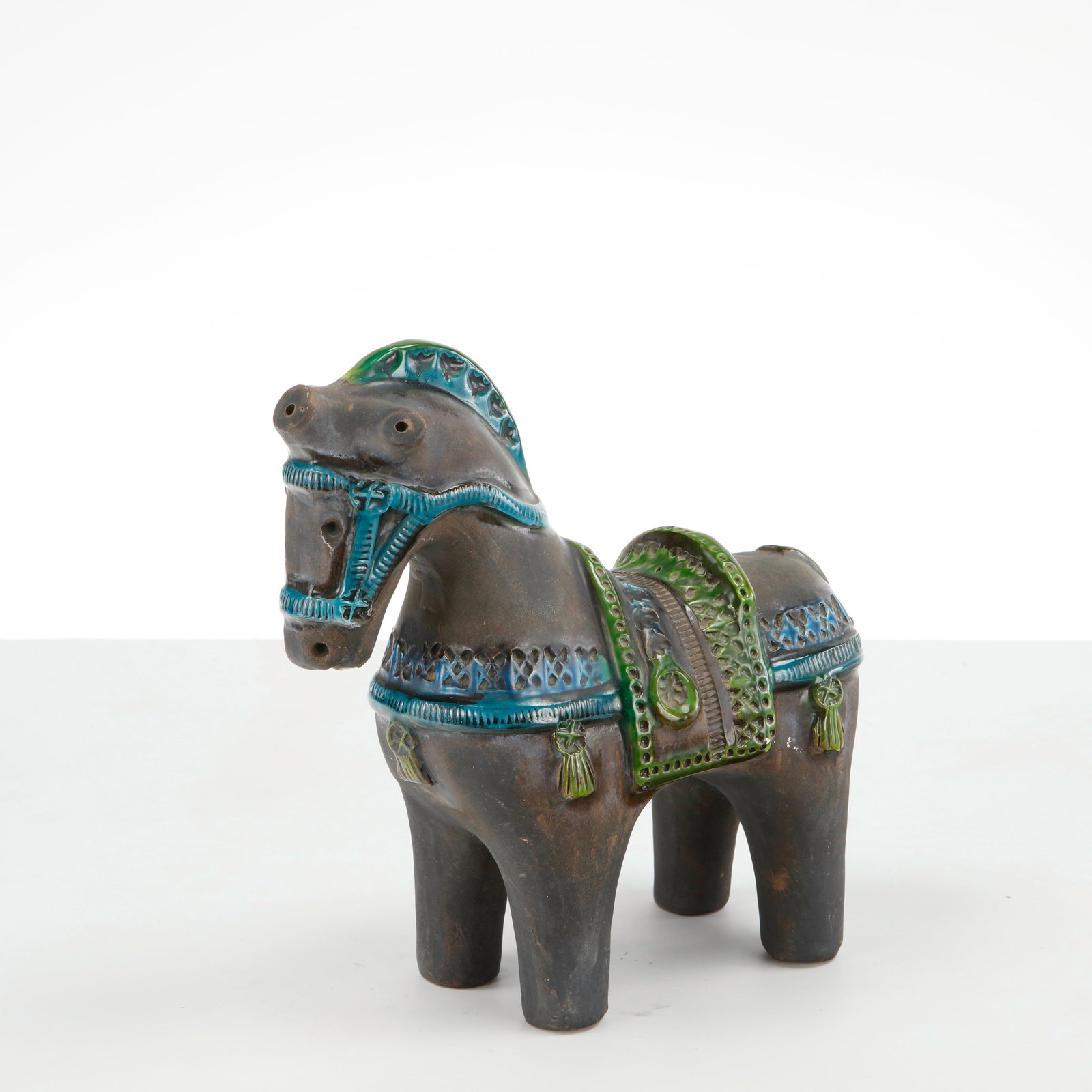 Aldo Londi for Bitossi, Mid-Century Ceramic Horse Figurine (1 of 14)