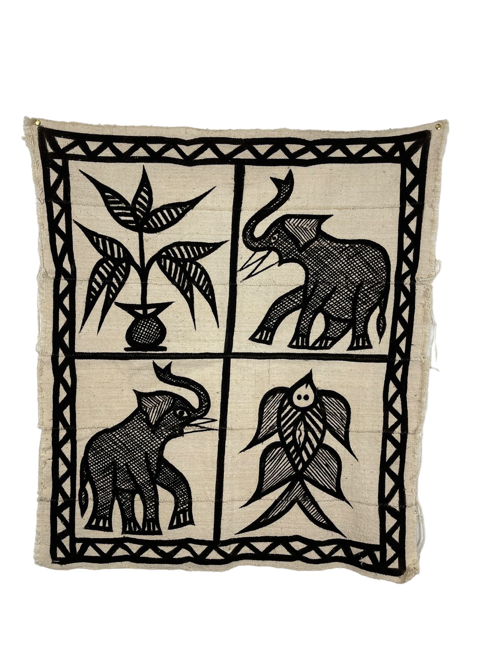 Vintage African Mud Cloth Senufo Korhogo Tapestry (1 of 4)