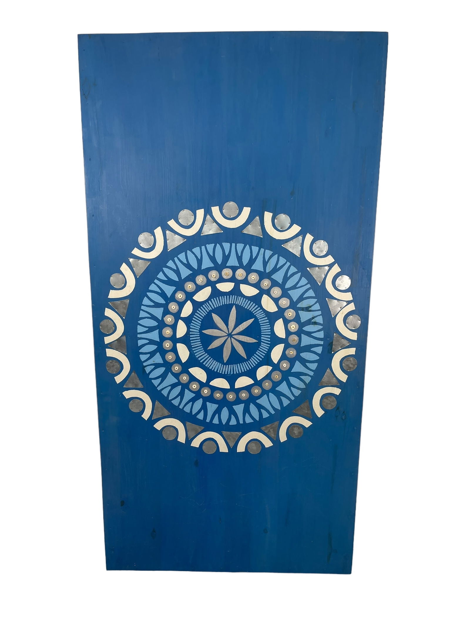 Moonglow Blue Headboard King or Wall Decor (1 of 5)