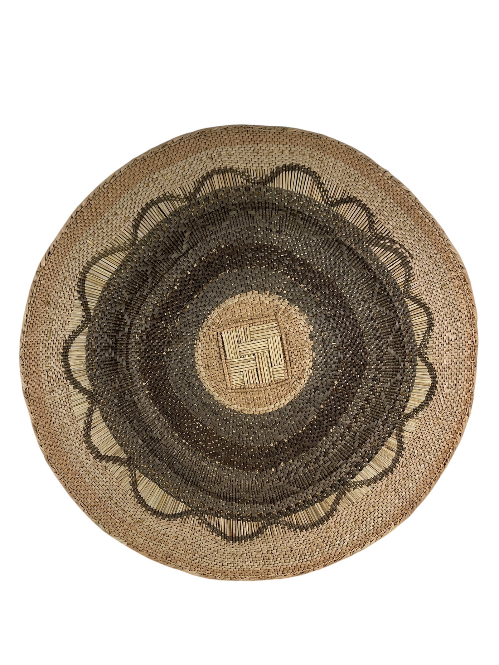 Large African Binga / Tonga Tribal Wall Basket (1 of 4)