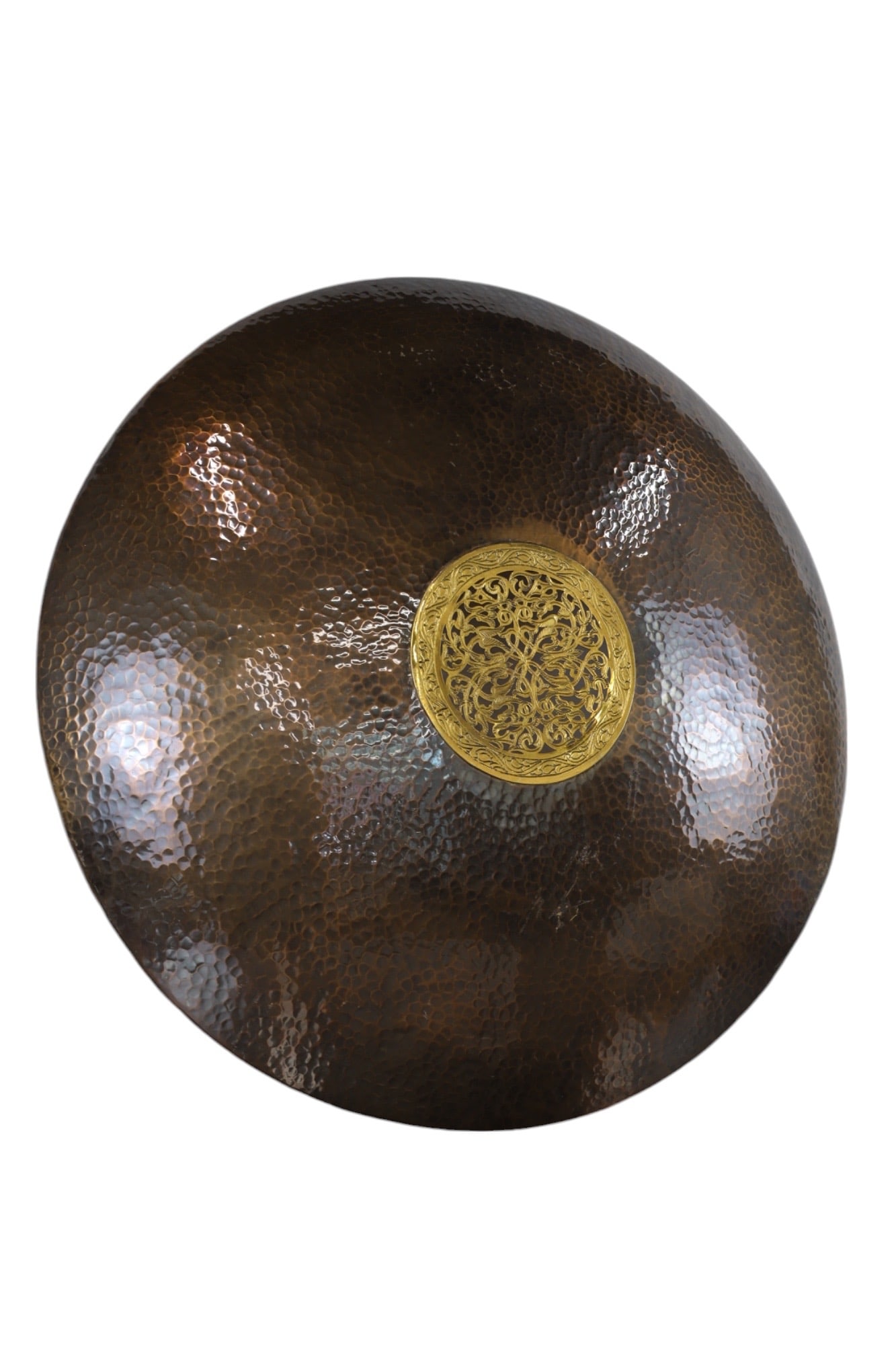 Moroccan Mounted Brass Wall Sconce (1 of 5)