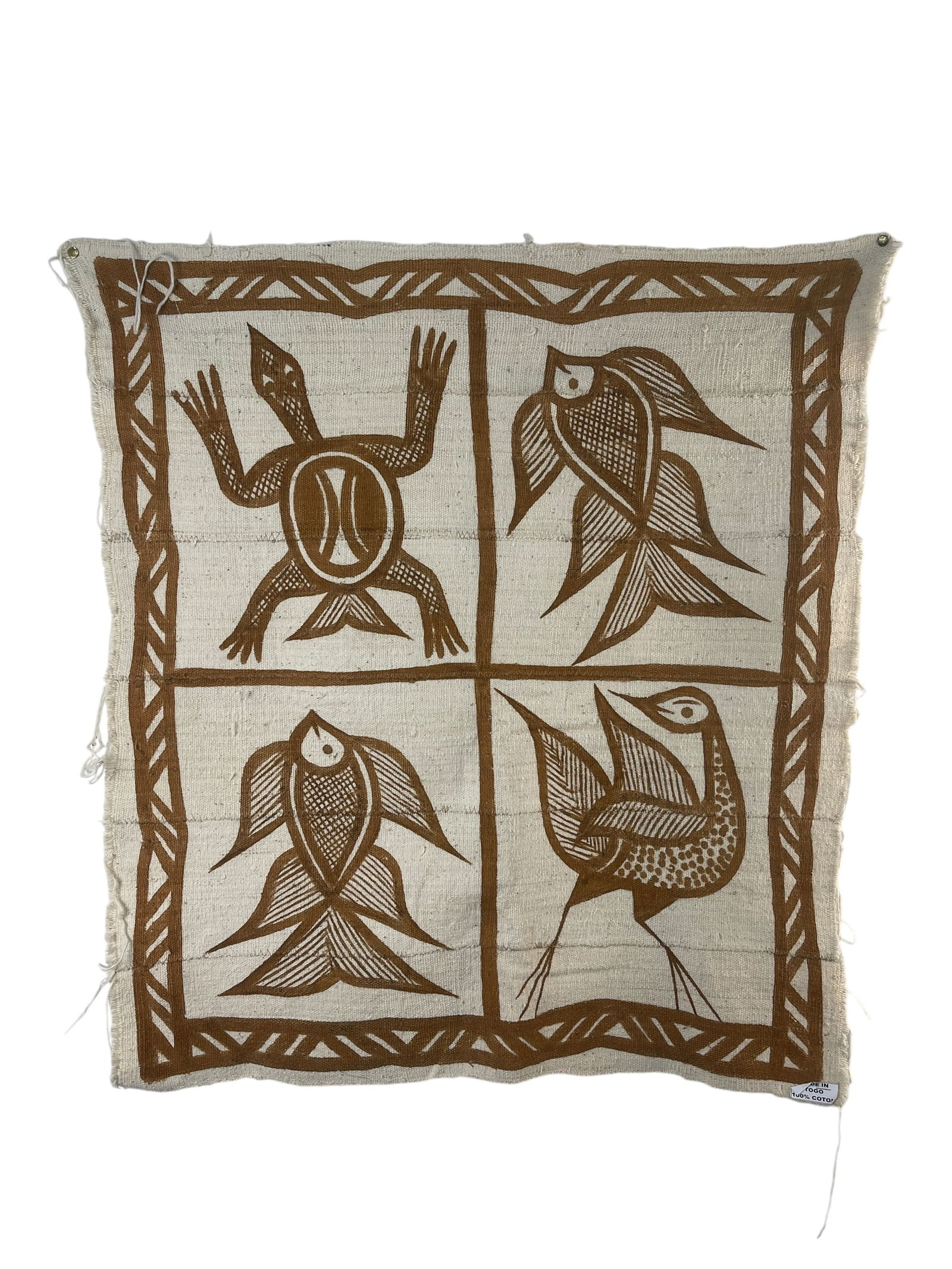 Vintage African Mud Cloth Senufo Korhogo Tapestry (1 of 3)