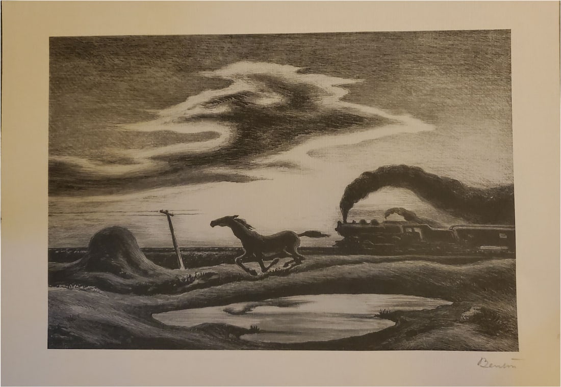 Thomas Hart Benton (American, 1889-1975) (1 of 4)