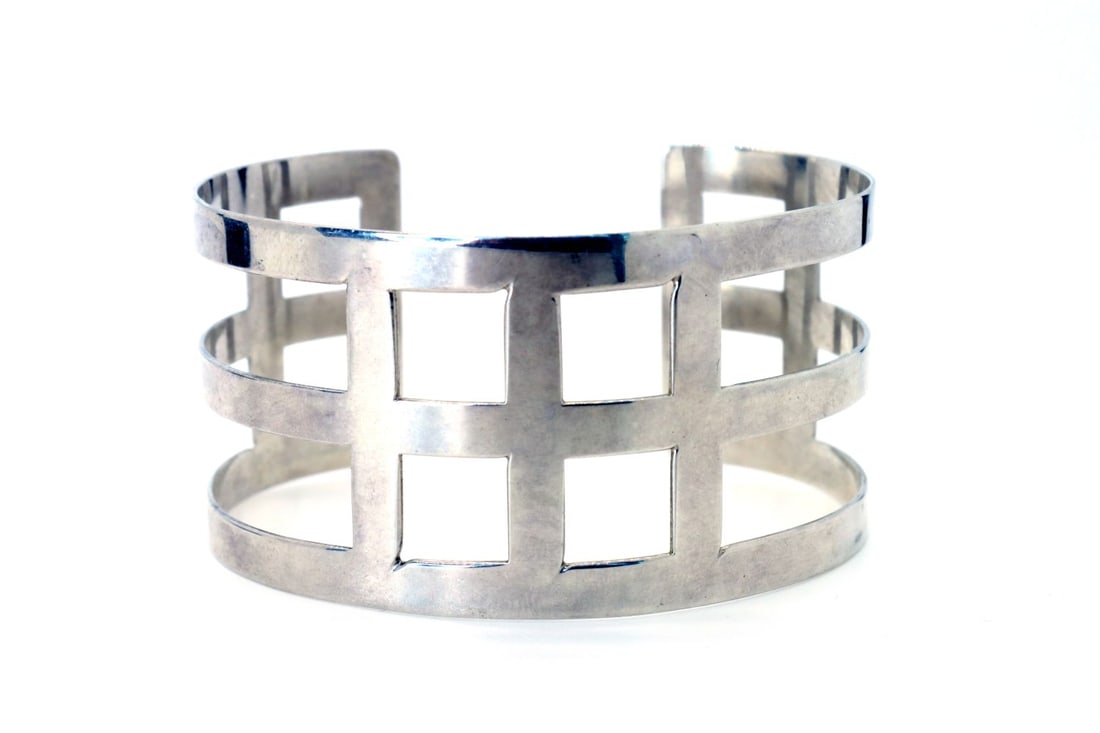 Beautiful Modern 925 Cuff Bracelet (1 of 8)