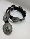 Navajo Artist Mark Yazzi Royston Turquoise Concho Belt