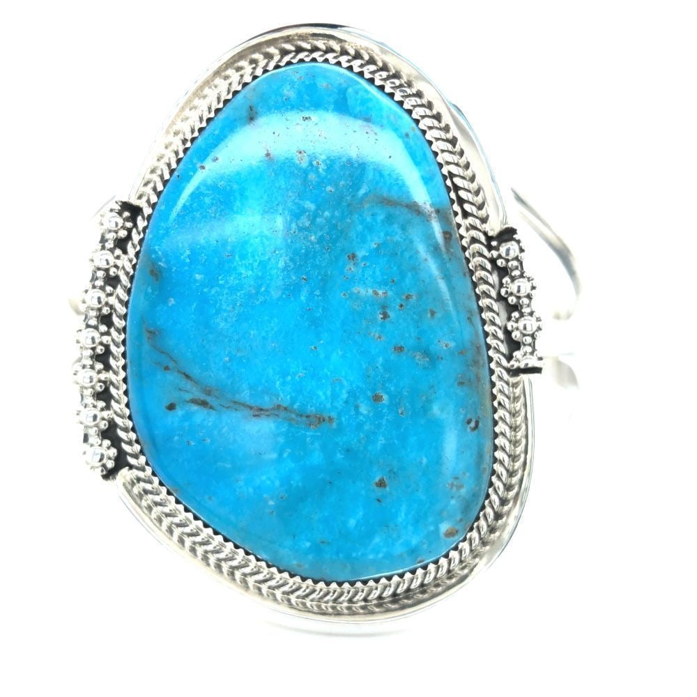 Large Oval Kingman Turquoise Cuff (1 of 7)
