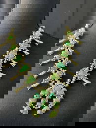 Artist LaRose Squash Blossom Necklace