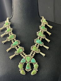 Artist LaRose Squash Blossom Necklace