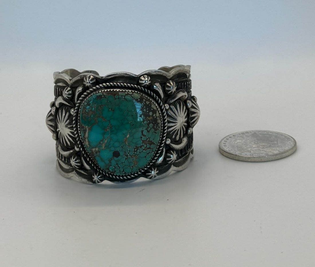 Richard Jim Manassas Turquoise Cuff (1 of 6)