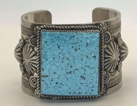 Richard Jim Manassas Turquoise Cuff (1 of 5)
