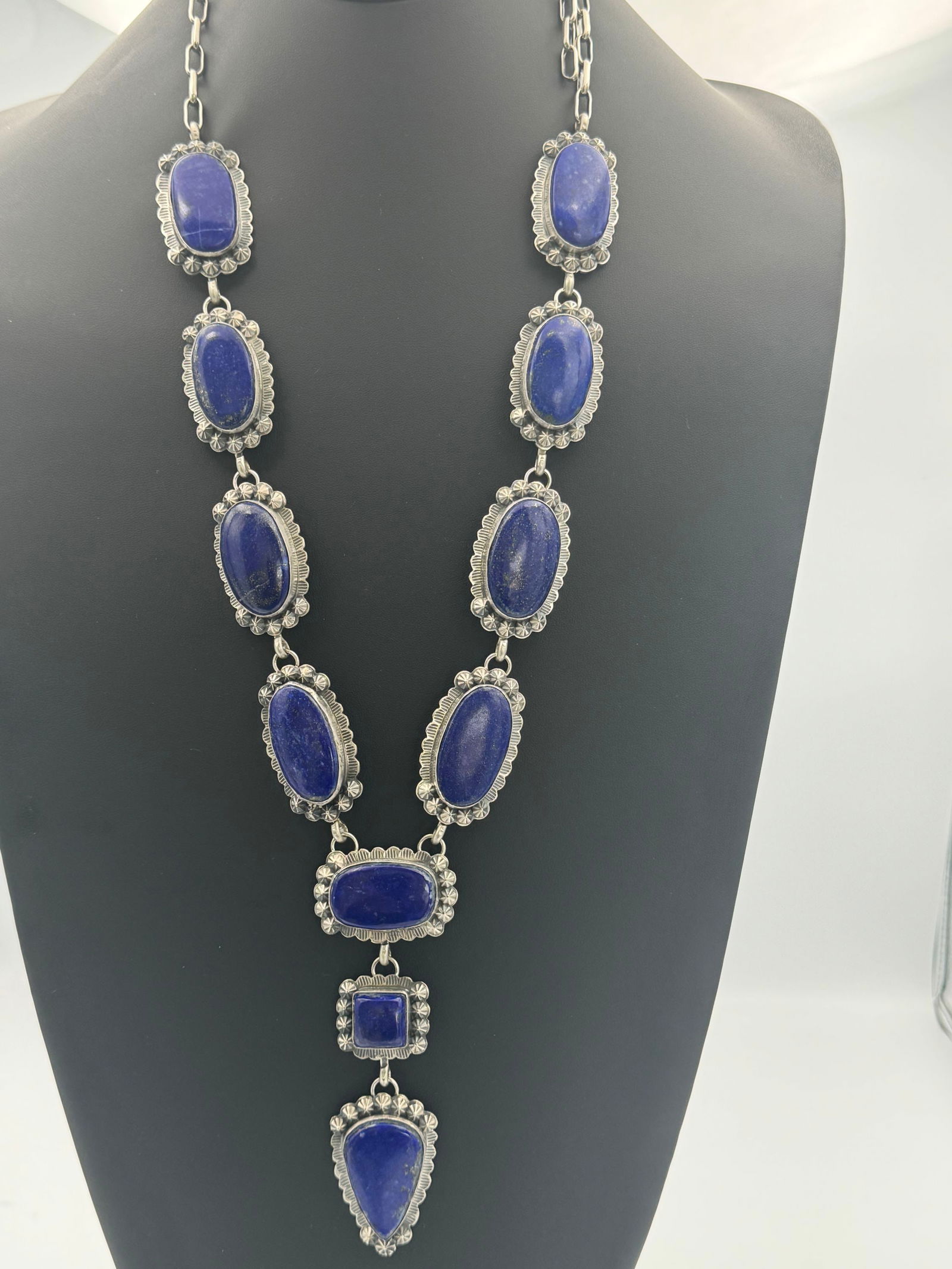 Spectacular Lapis Pendant Necklace (1 of 6)