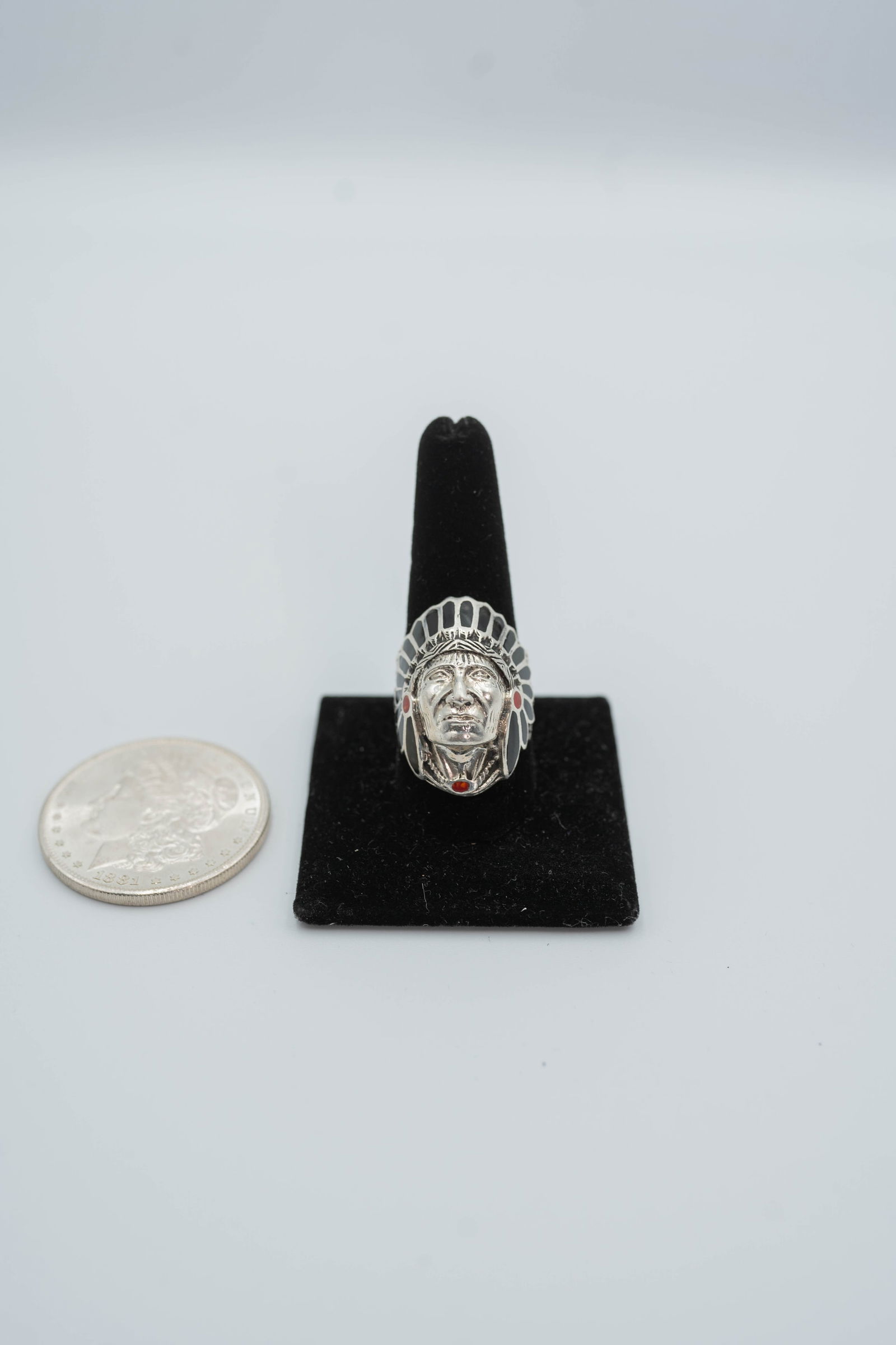 Native American Chief Headdress Ring (1 of 8)