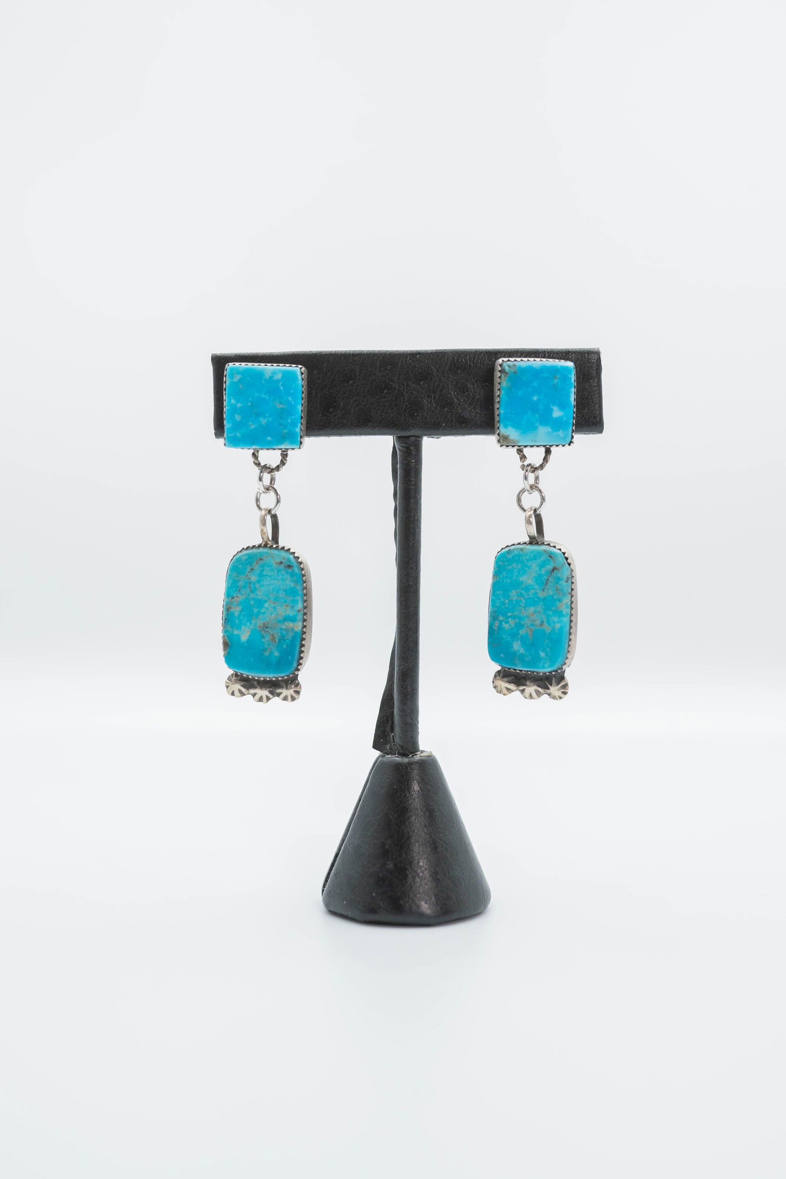 Selena Warner Pilot Mountain Turquoise Earrings (1 of 6)