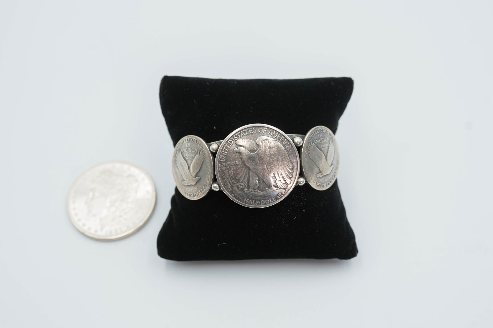 Half Dollar / Quarter Dollar Cuff Vintage (1 of 6)