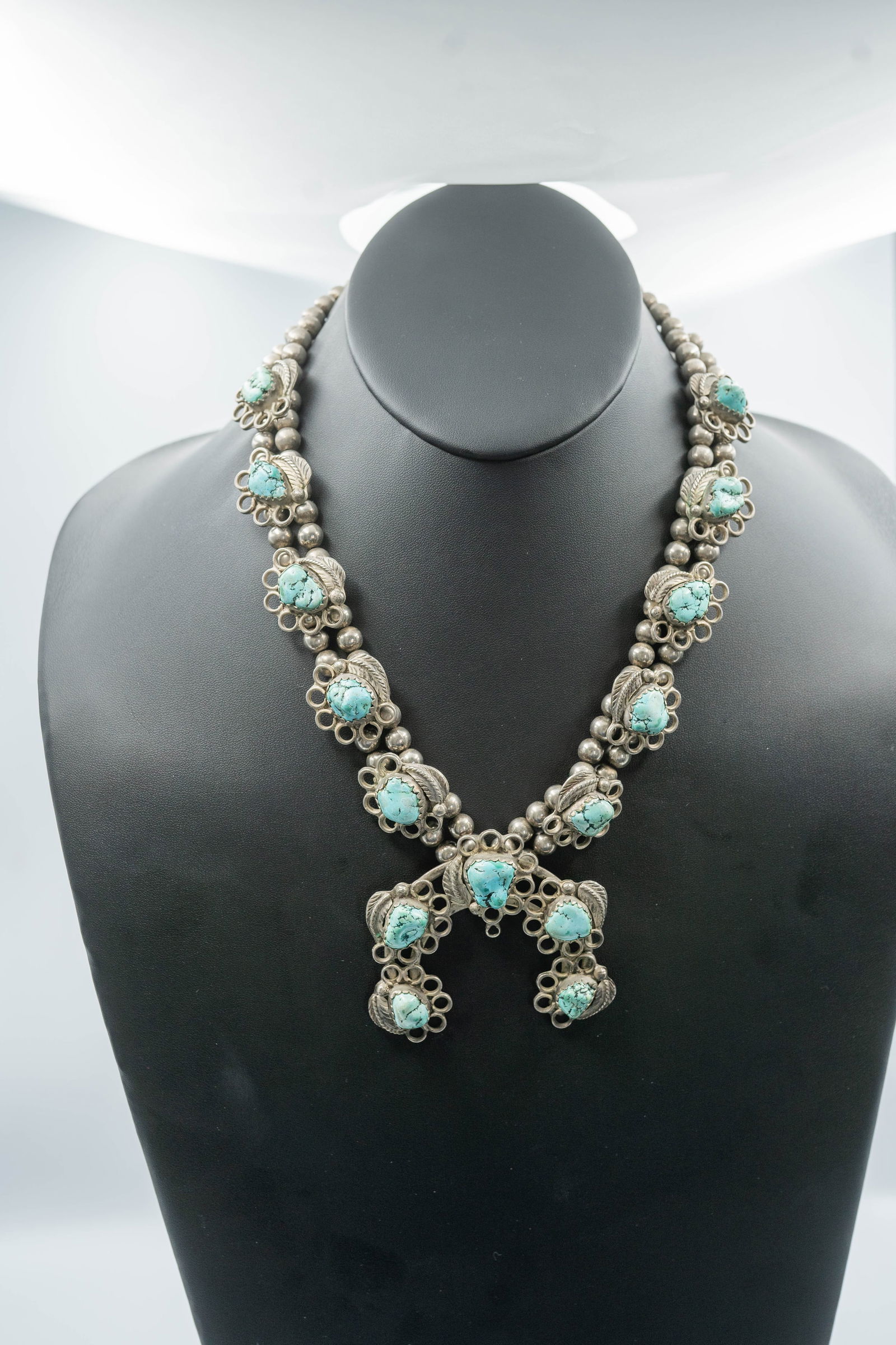 Unique Vintage Kingman Squash Blossom (1 of 5)