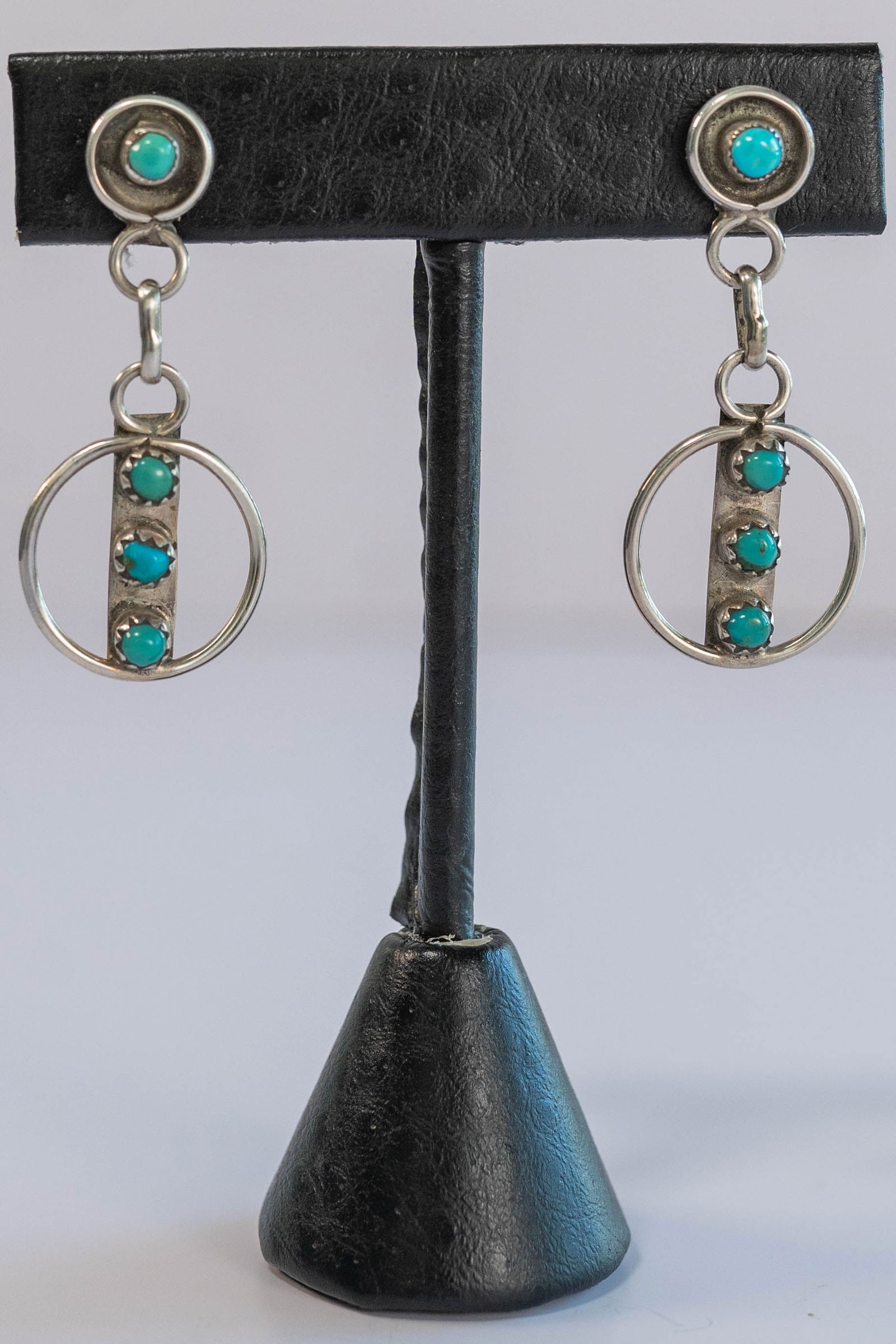 O.C. Zuni Vintage Turquoise Earrings (1 of 5)
