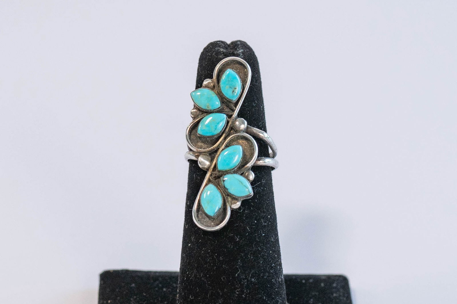 Elegant Vintage Sleeping Beauty Turquoise Ring (1 of 3)