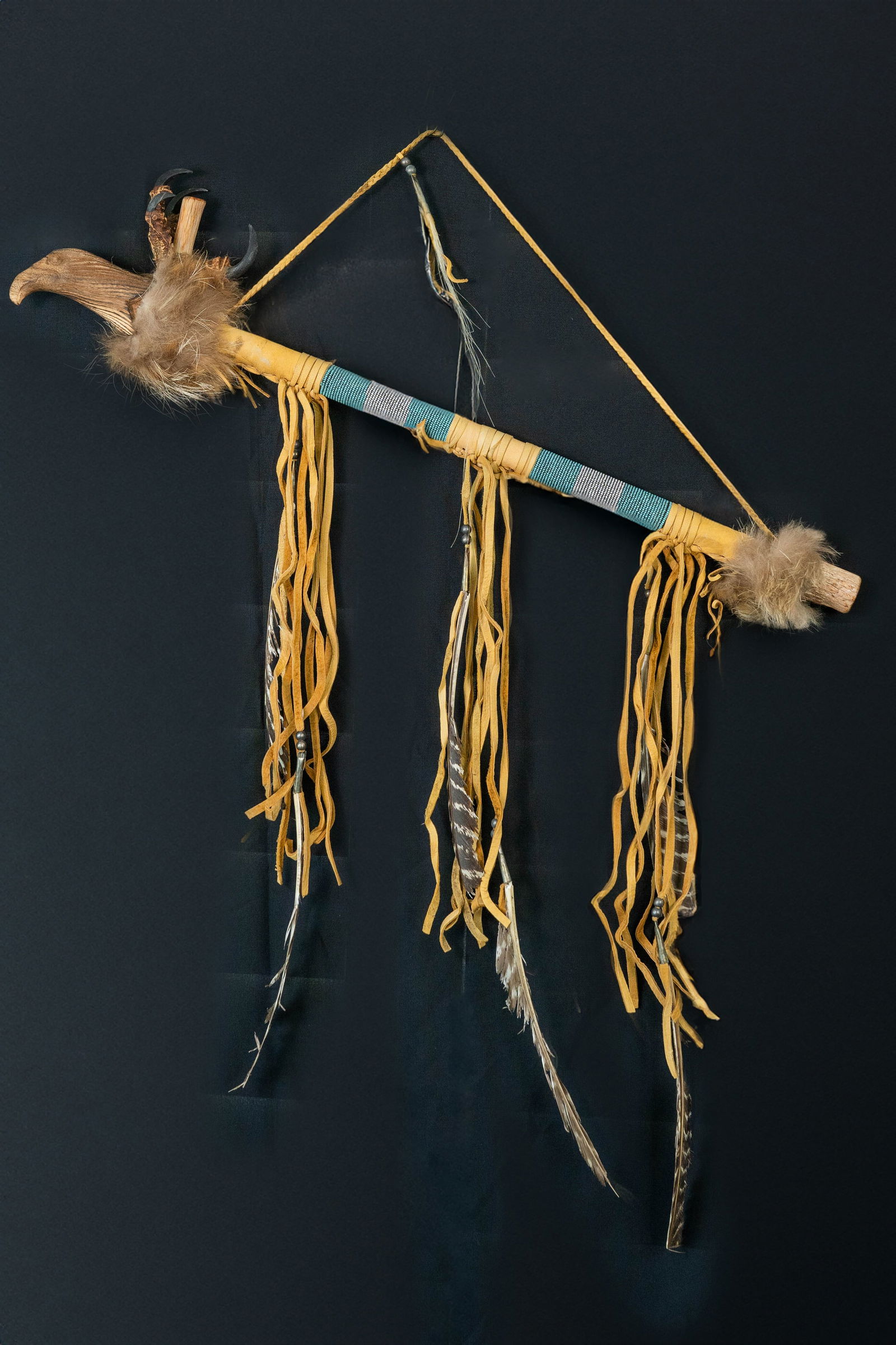 Vintage Sioux Carved Peace Pipe (1 of 9)