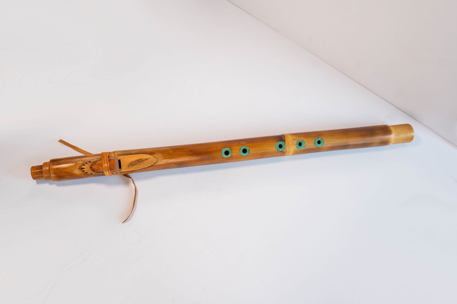Native American bamboo flute (1 of 7)