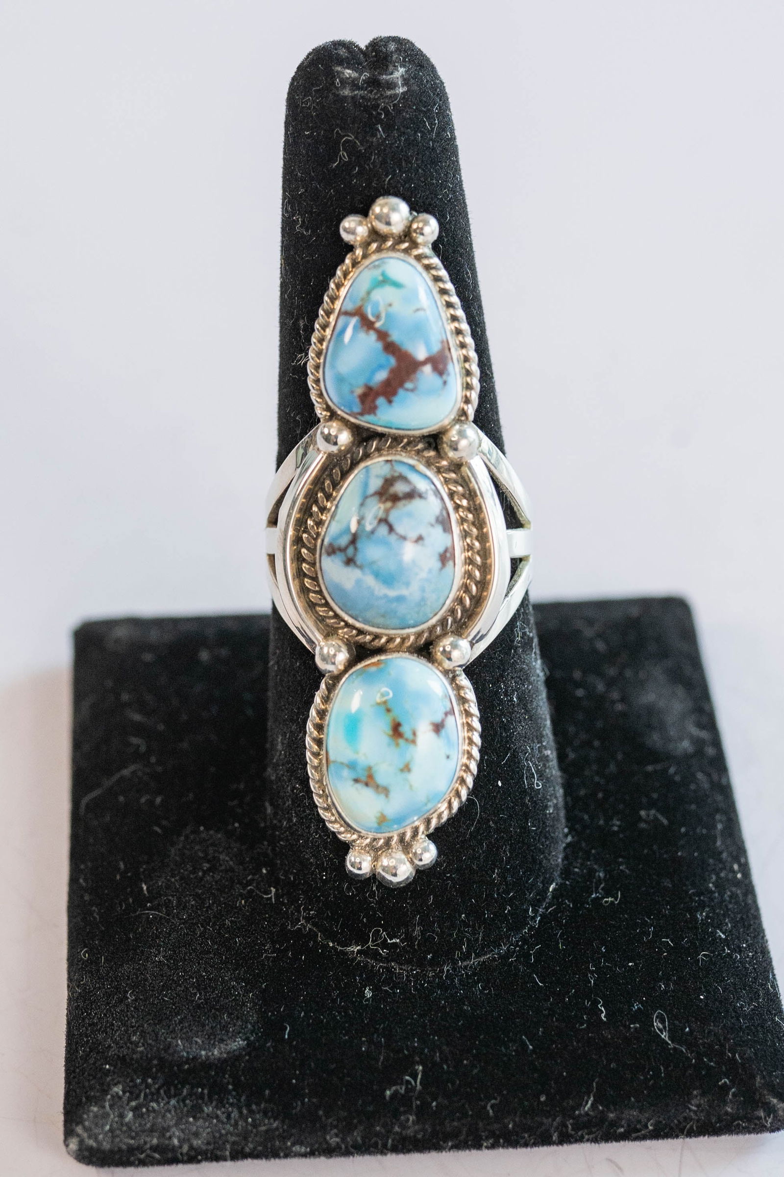 Rare golden Hills Turquoise Ring (1 of 5)