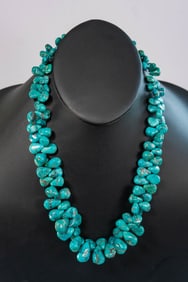 Beautiful Stone Mountain Turquoise Necklace