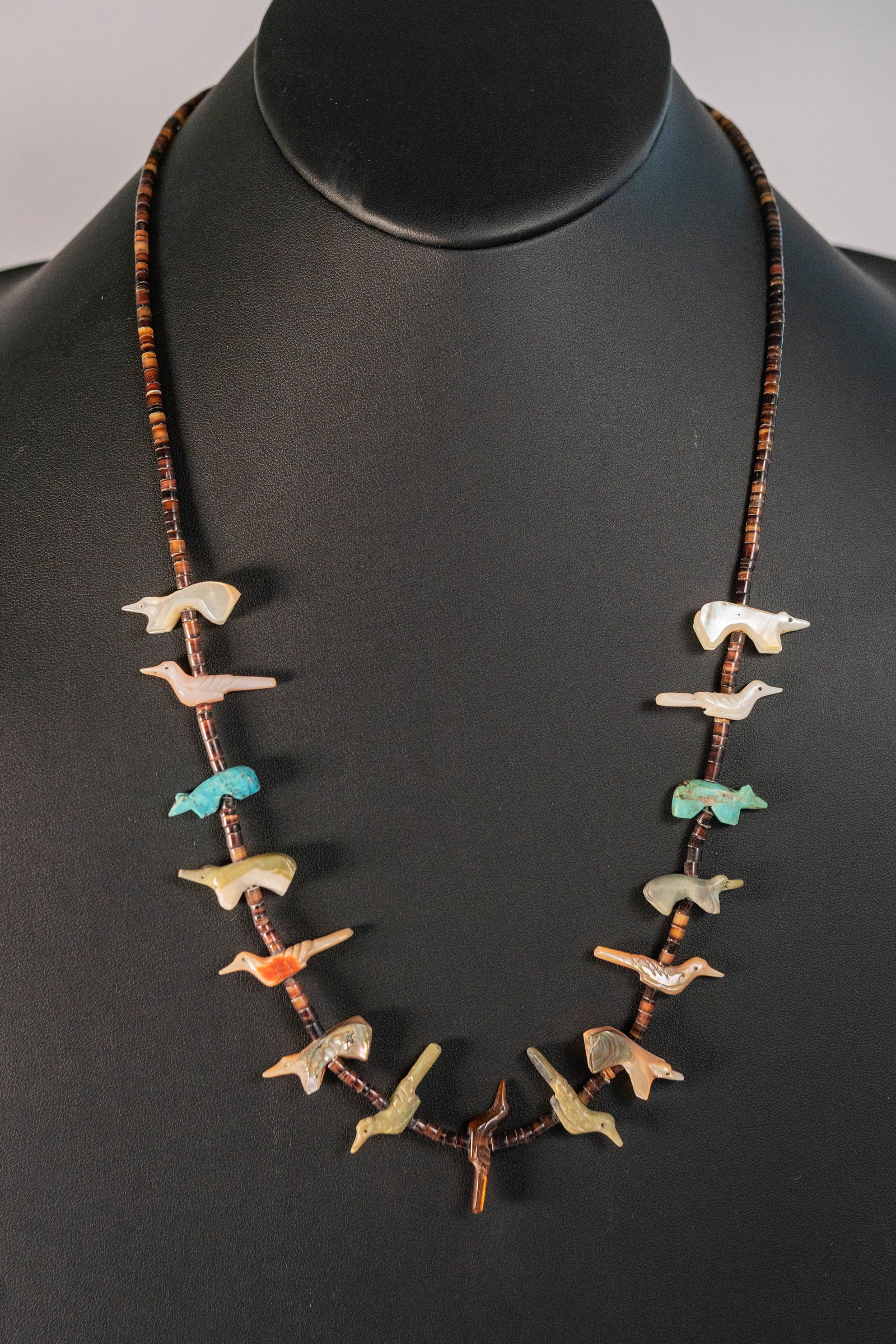 Vintage Zuni Fetish Necklace (1 of 6)