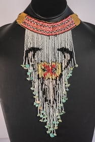 Lakota Sioux Vintage Beaded Choker