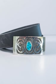 Vintage Kokopeli Belt Buckle