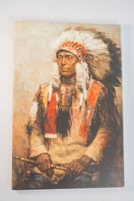 Z. S. Liang 'Lakota Warrior' Giclee