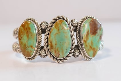 Jacob Francosa Royston Turquoise Cuff