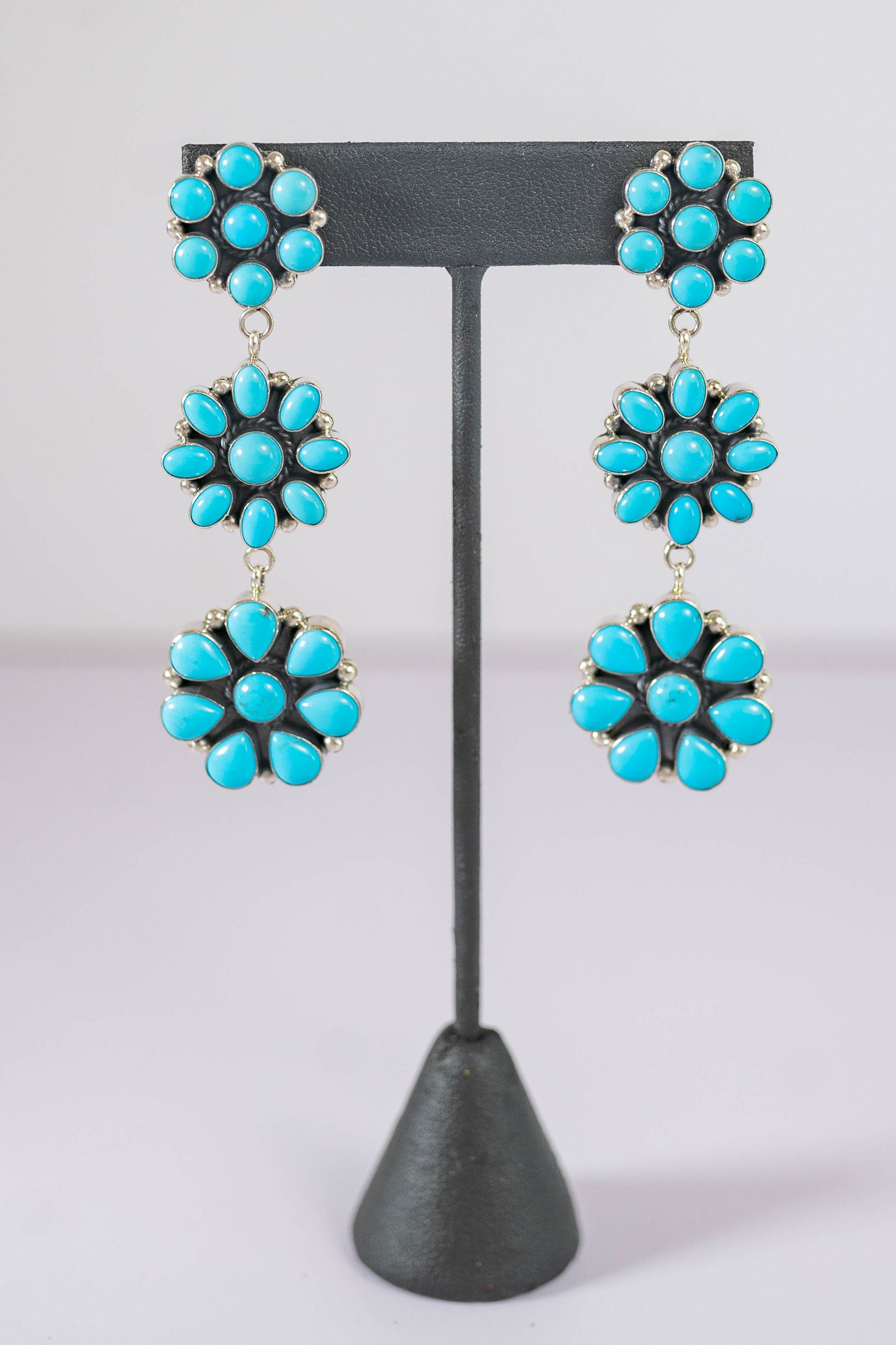 Mike Smith Blue Ridge Turquoise Earrings (1 of 6)