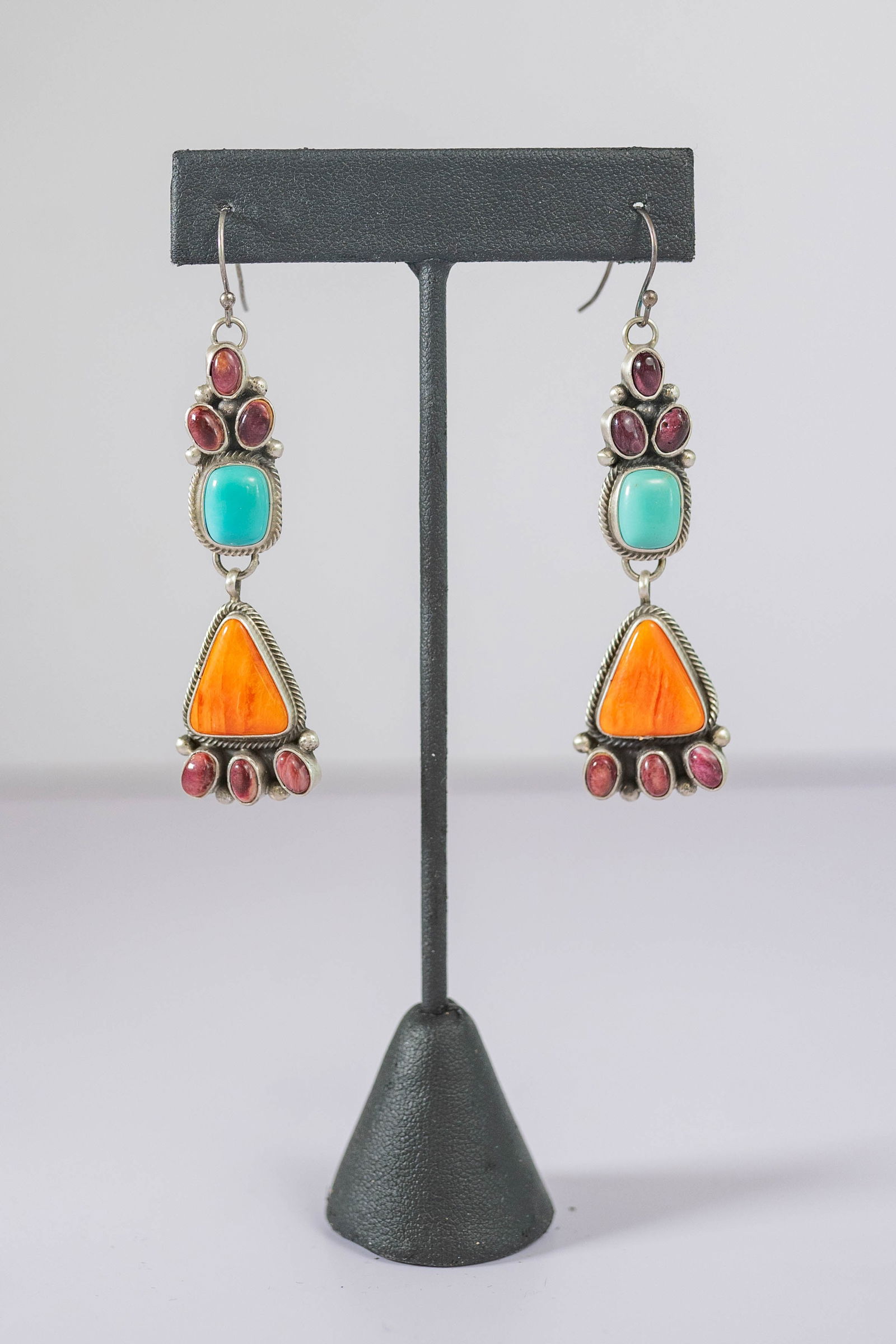 Unique Multi Gemstone Earrings (1 of 5)