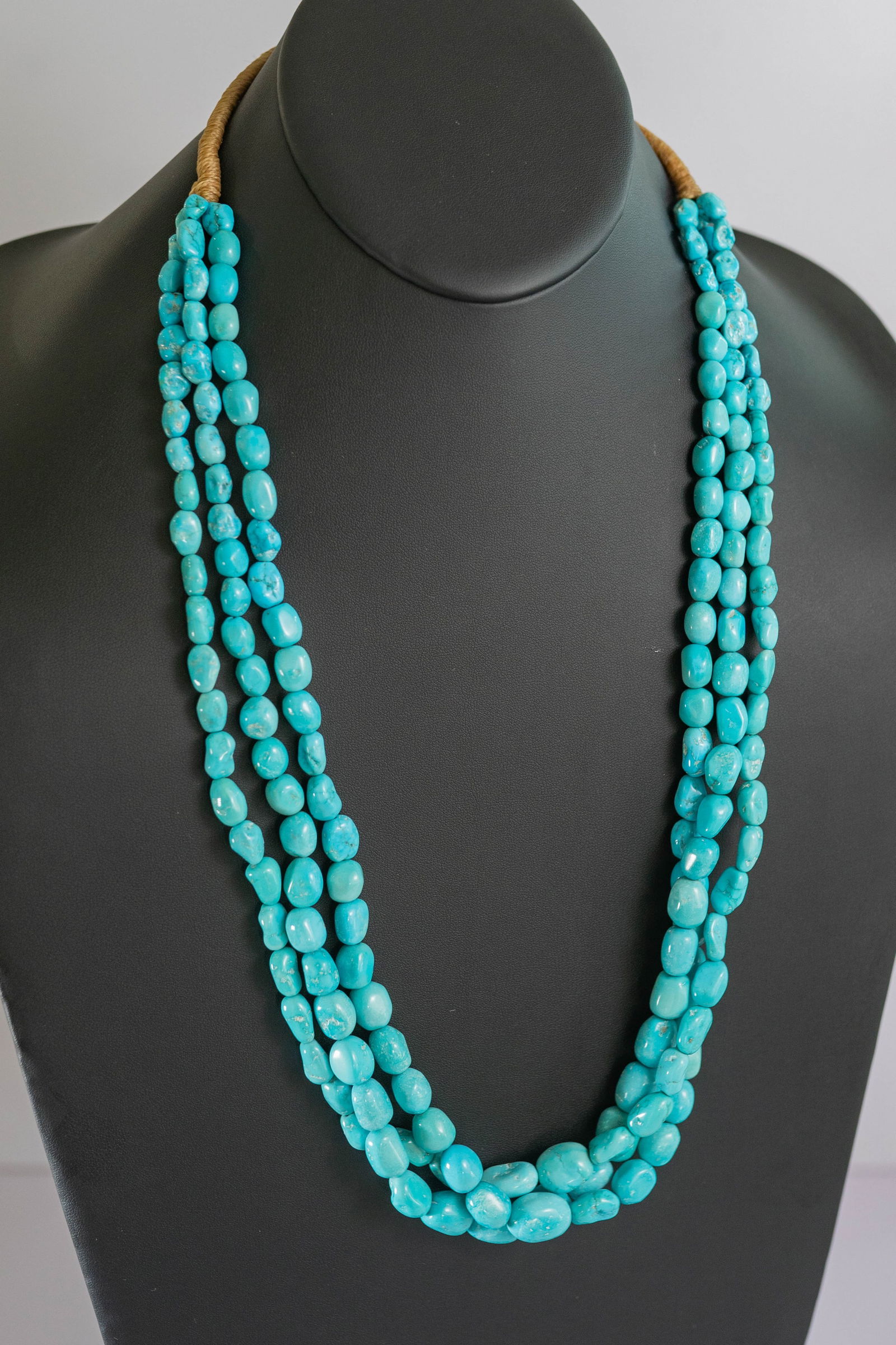 AAAA Sleeping Beauty turquoise Traditional Necklace (1 of 6)