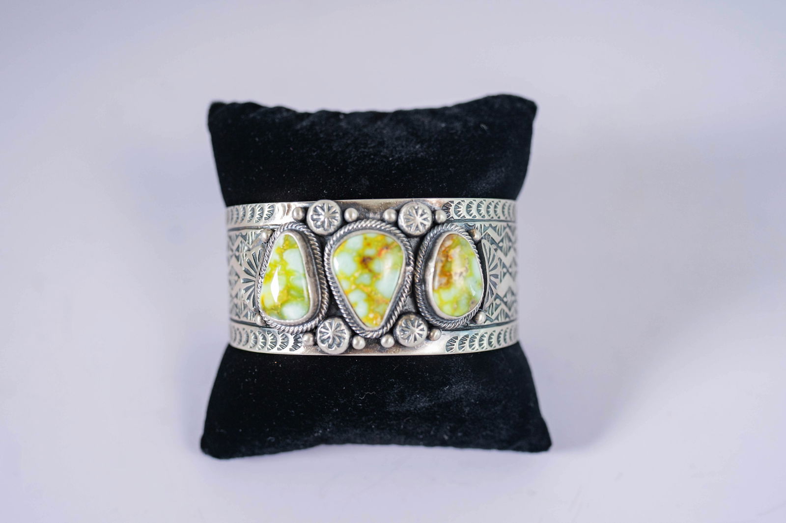 Stunning Rare Palomino Turquoise Cuff (1 of 6)