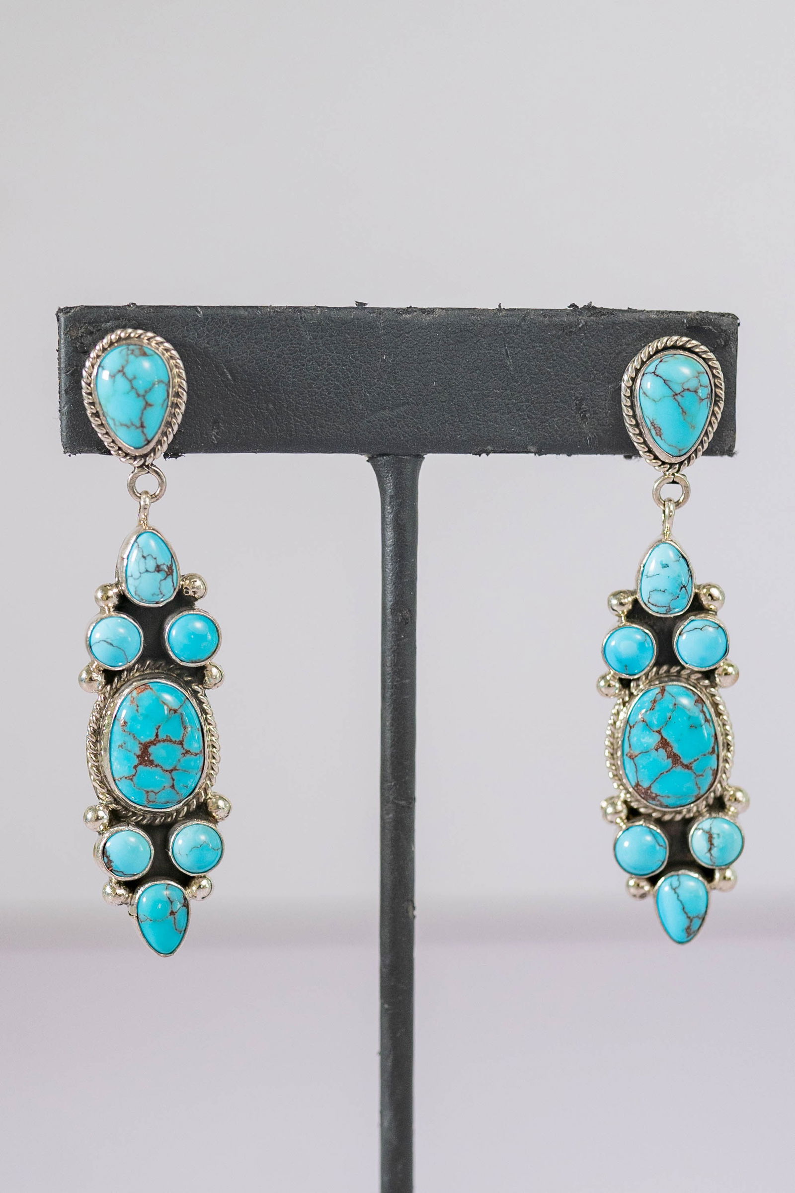 Incredible Prince Egyptian Turquoise Earrings (1 of 6)