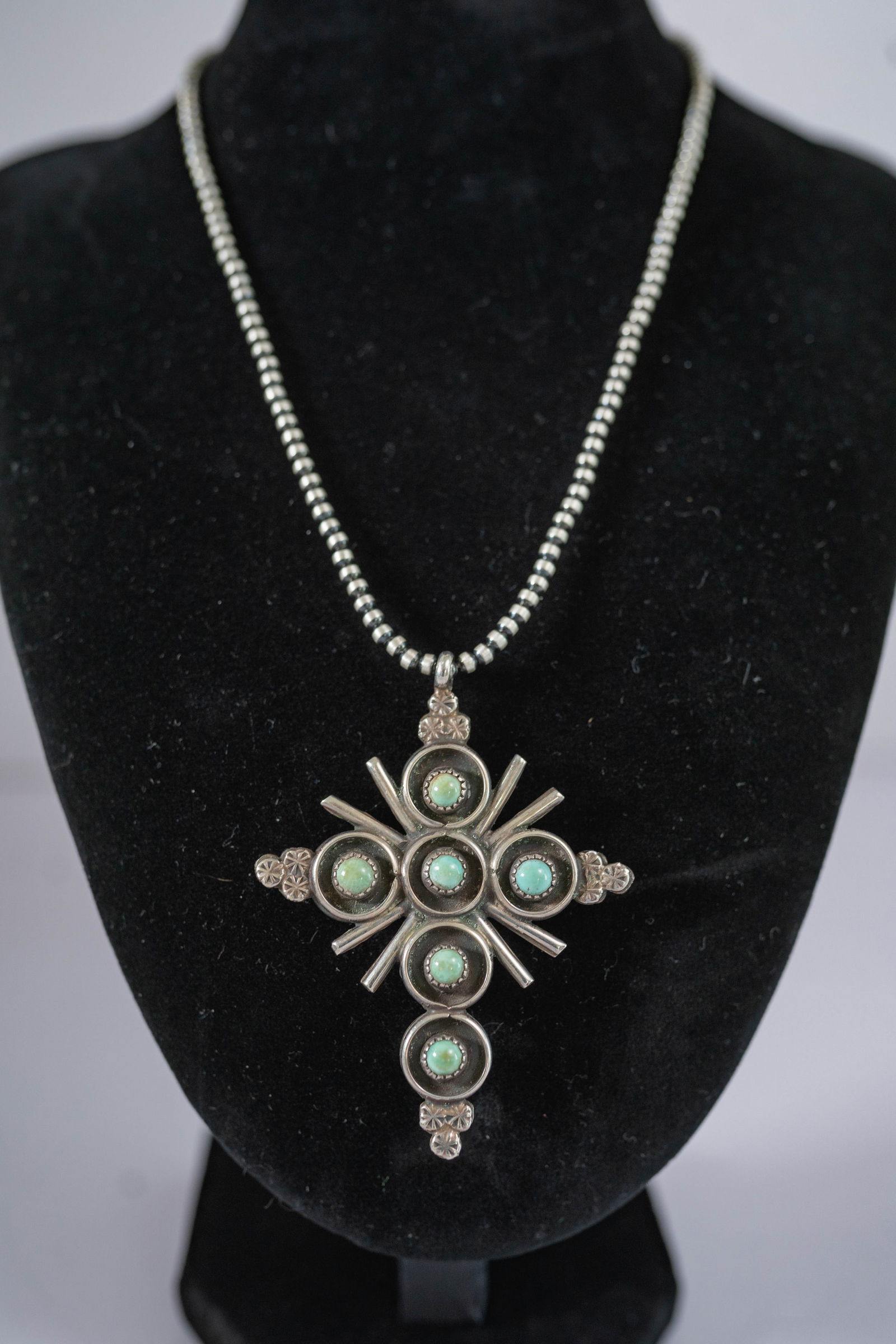 Vintage Reversible Cross Pendant Necklace (1 of 6)